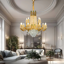 ĐÈN CHÙM PHA LÊ DC6591