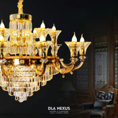 ĐÈN CHÙM BACCARAT DC6001/10+5