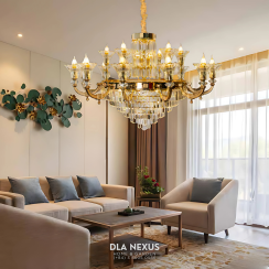 ĐÈN CHÙM BACCARAT DC6002/12+6