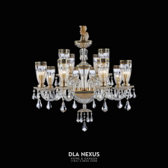 ĐÈN CHÙM BACCARAT DC6511-8+4