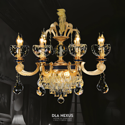 ĐÈN CHÙM XI MẠ VÀNG 24K -   CNQT - 346