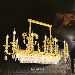 ĐÈN CHÙM XI MẠ VÀNG - CNQT - 225