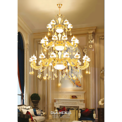 ĐÈN CHÙM XI MẠ VÀNG -  CNQT - 172/30