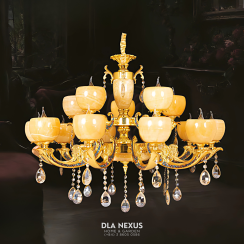 ĐÈN CHÙM XI MẠ VÀNG -  CNQT - 290