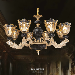 ĐÈN CHÙM XI MẠ VÀNG - CNQT - 250