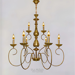 ĐÈN CHÙM XI ĐỒNG -  CNQT - 405