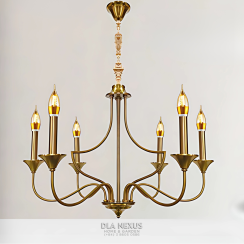 ĐÈN CHÙM XI ĐỒNG -  CNQT - 409