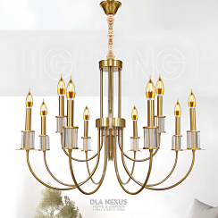 ĐÈN CHÙM XI ĐỒNG -   CNQT - 412