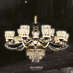 ĐÈN CHÙM PHA LÊ -  CNQT - 300