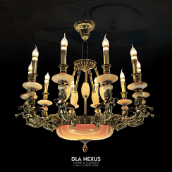 ĐÈN CHÙM PHA LÊ -  CDQT - 55