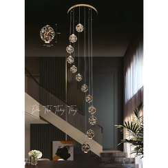 ĐÈN CHÙM PHA LÊ -  TH - 8905