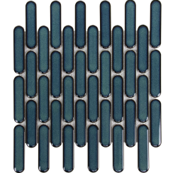 GẠCH MOSAIC ĐẦU TRÒN XANH NGỌC DT082