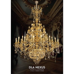 ĐÈN CHÙM XI MẠ VÀNG 24K - CNQT - 430