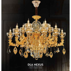 ĐÈN CHÙM XI MẠ VÀNG 24K - CNQT - 427