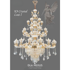 ĐÈN CHÙM XI MẠ VÀNG 24K - CNQT - 382