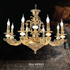 ĐÈN CHÙM XI MẠ VÀNG 24K - CNQT - 131 - 21