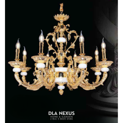 ĐÈN CHÙM XI MẠ VÀNG 24K - CNQT - 134 - 21 