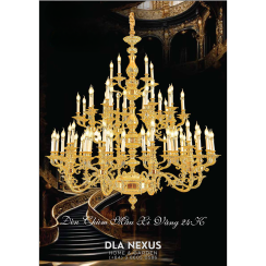 ĐÈN CHÙM XI MẠ VÀNG 24K - CNQT - 196