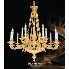 ĐÈN CHÙM XI MẠ VÀNG 24K - CNQT - 191