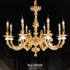 ĐÈN CHÙM XI MẠ VÀNG 24K - CNQT - 181