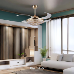 QUẠT TRẦN CÓ ĐÈN LED ZEQ8820