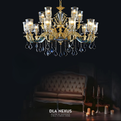 ĐÈN CHÙM PHA LÊ DC6609/10+5