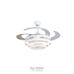 QUẠT TRẦN GIẤU CÁNH QViFa - 53/Trắng