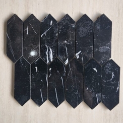 GẠCH MOSAIC ĐÁ ĐEN MARBLE