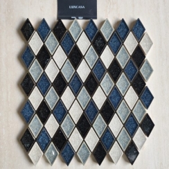 GẠCH MOSAIC HÌNH THOI CRACKLE-DIAMON