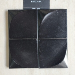 GẠCH ỐP TƯỜNG 3D MÀU ĐEN TCMBAK-2