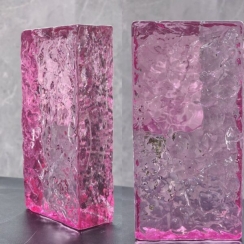 GẠCH KÍNH ĐẶC MÀU HỒNG LU11020511