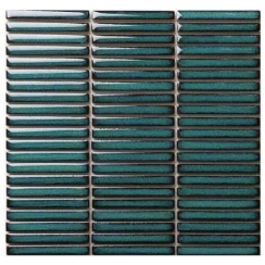 GẠCH MOSAIC MÀU XANH LÁ ĐẬM MHT018