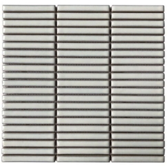 GẠCH THẺ QUE MOSAIC MÀU TRẮNG MHT038