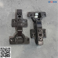 BẢN LỀ INOX 304 CÓ GIẢM CHẤN XƯỚC MỜ - BL304-02