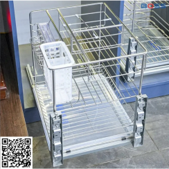 GIÁ DAO THỚT INOX 304 MỜ NAN TRÒN - BSVIP 1630