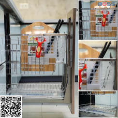 GIÁ DAO THỚT INOX 201 NAN DẸT - BDS 1625