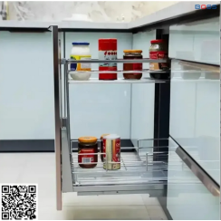 GIÁ GIA VỊ INOX 304 MỜ NAN DẸT - BGVIP 1630