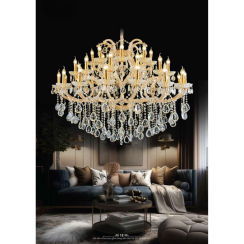 ĐÈN CHÙM PHA LÊ - CNQT - 74