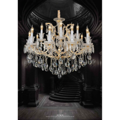 ĐÈN CHÙM PHA LÊ - CNQT - 77